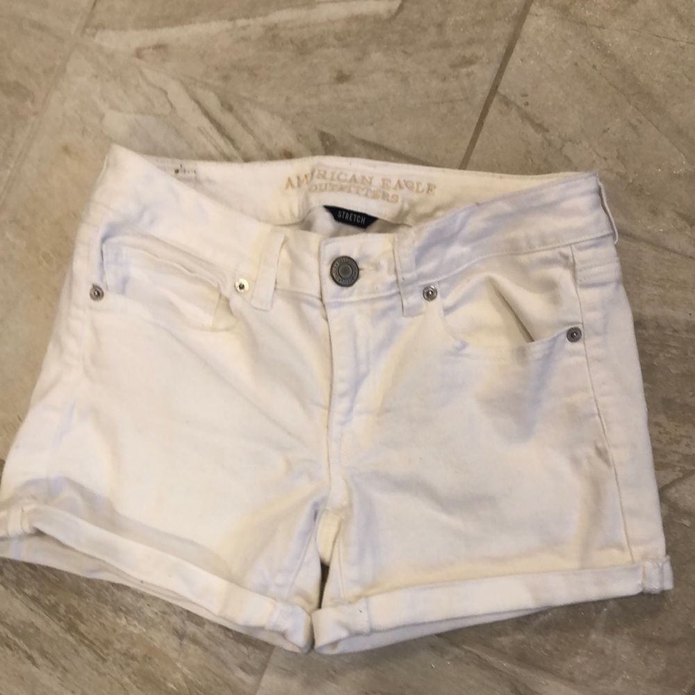 American Eagle Outfitters Women's White Shorts